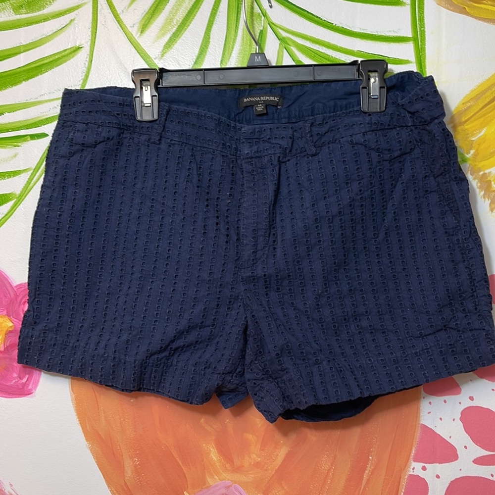 Blue Banana Republic shorts- size 12- with pockets